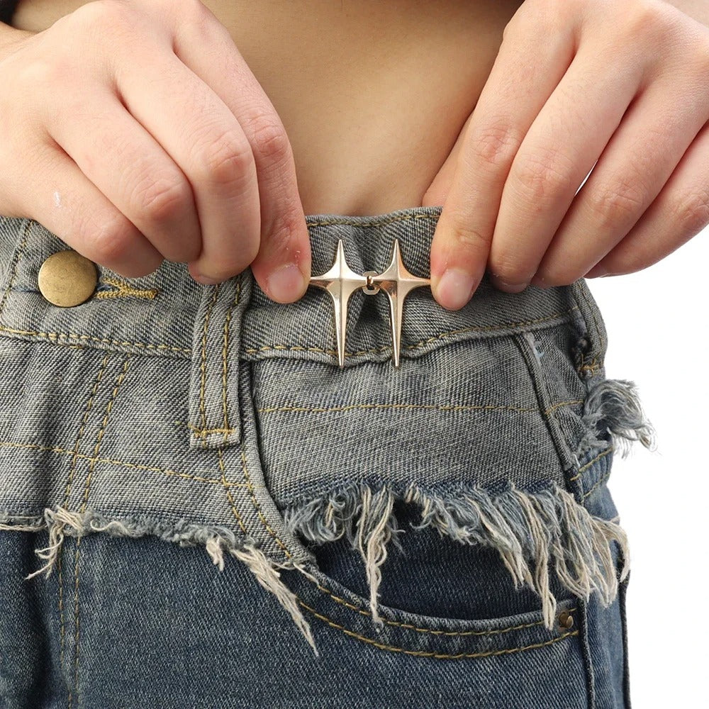 Zesia FitPins™ – Adjustable Belt Pins (2 Pairs, 4 Pins)