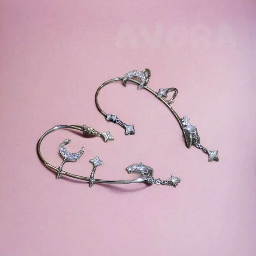 The Moon&star Earcuffs