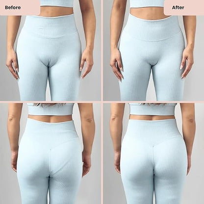 Zesia Invisible Camel Toe Thong High Rise