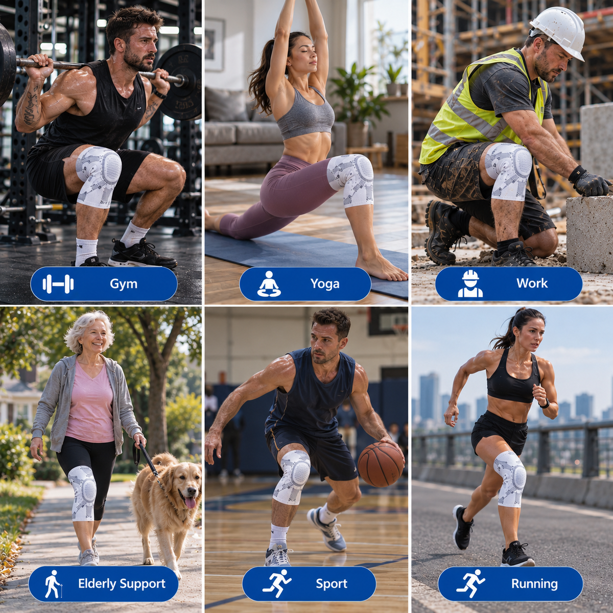 KneeFlex™ Dial Support Knee Brace