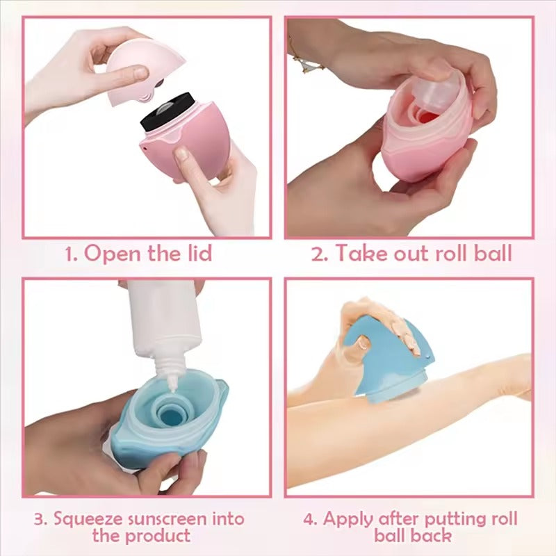 Zesia SunGlide™ Sunscreen Applicator